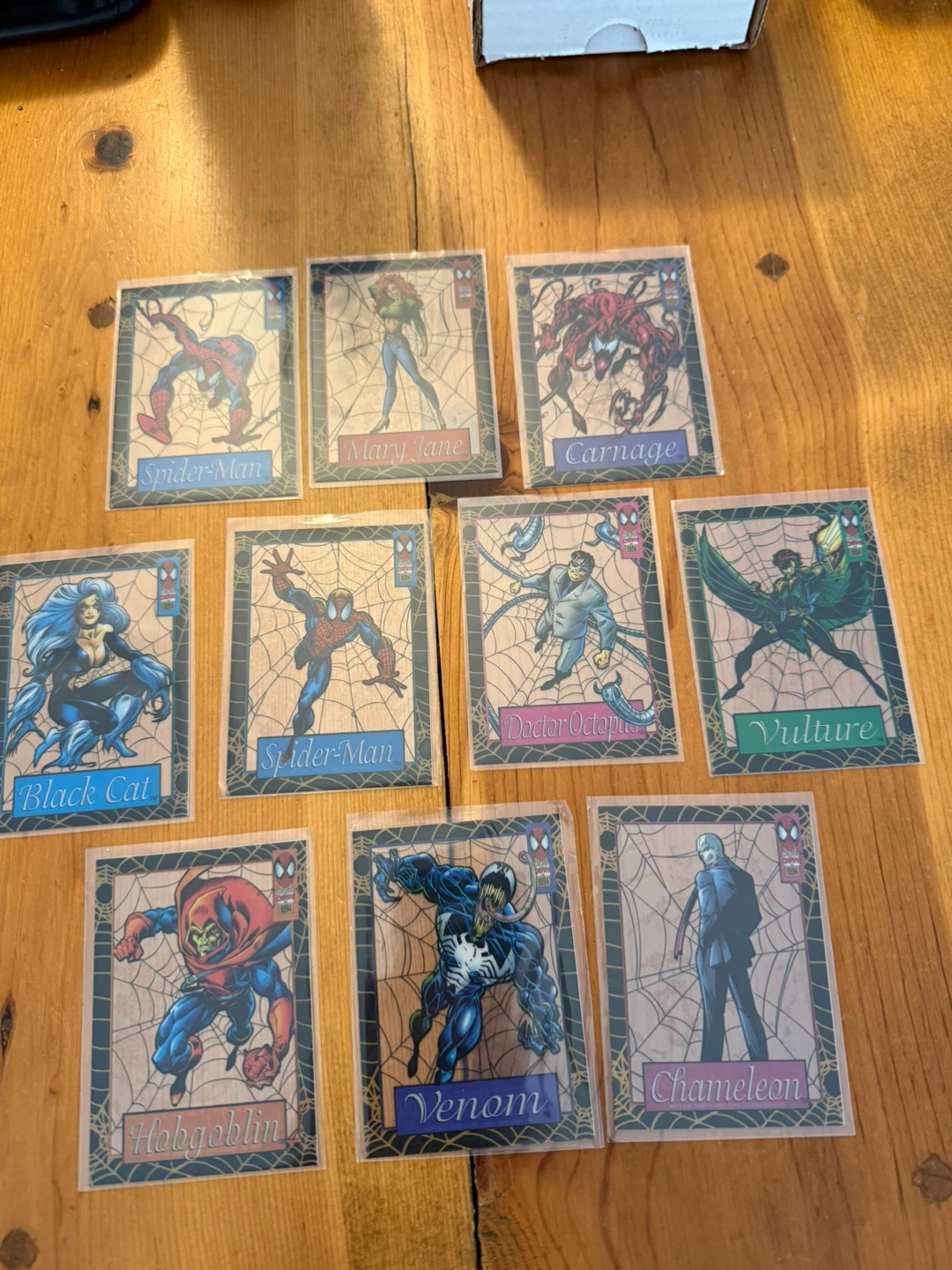 Marvel 1994 Spider-Man Fleer Ultra Trading Cards - full set