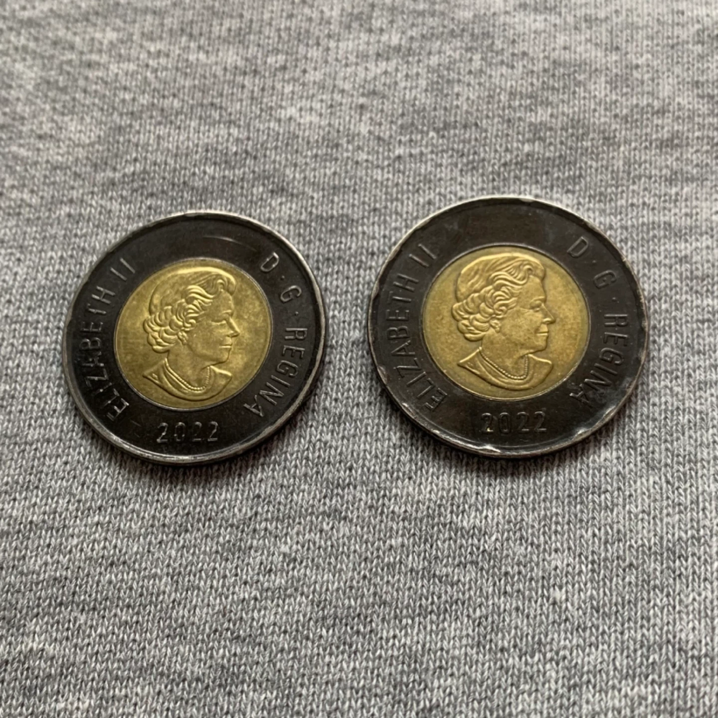2022 Black Toonie (2 available) - Death of the Queen $4 each