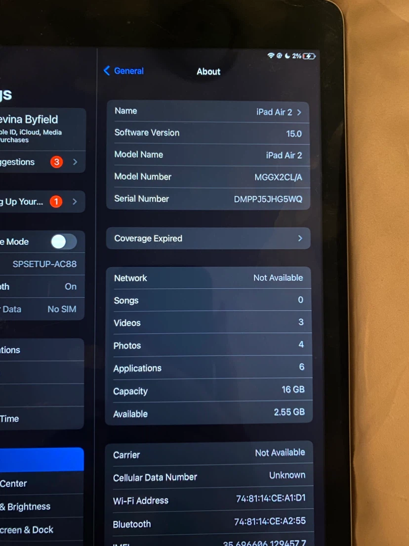 Apple iPad Air 2 - 16 GB - photo 3