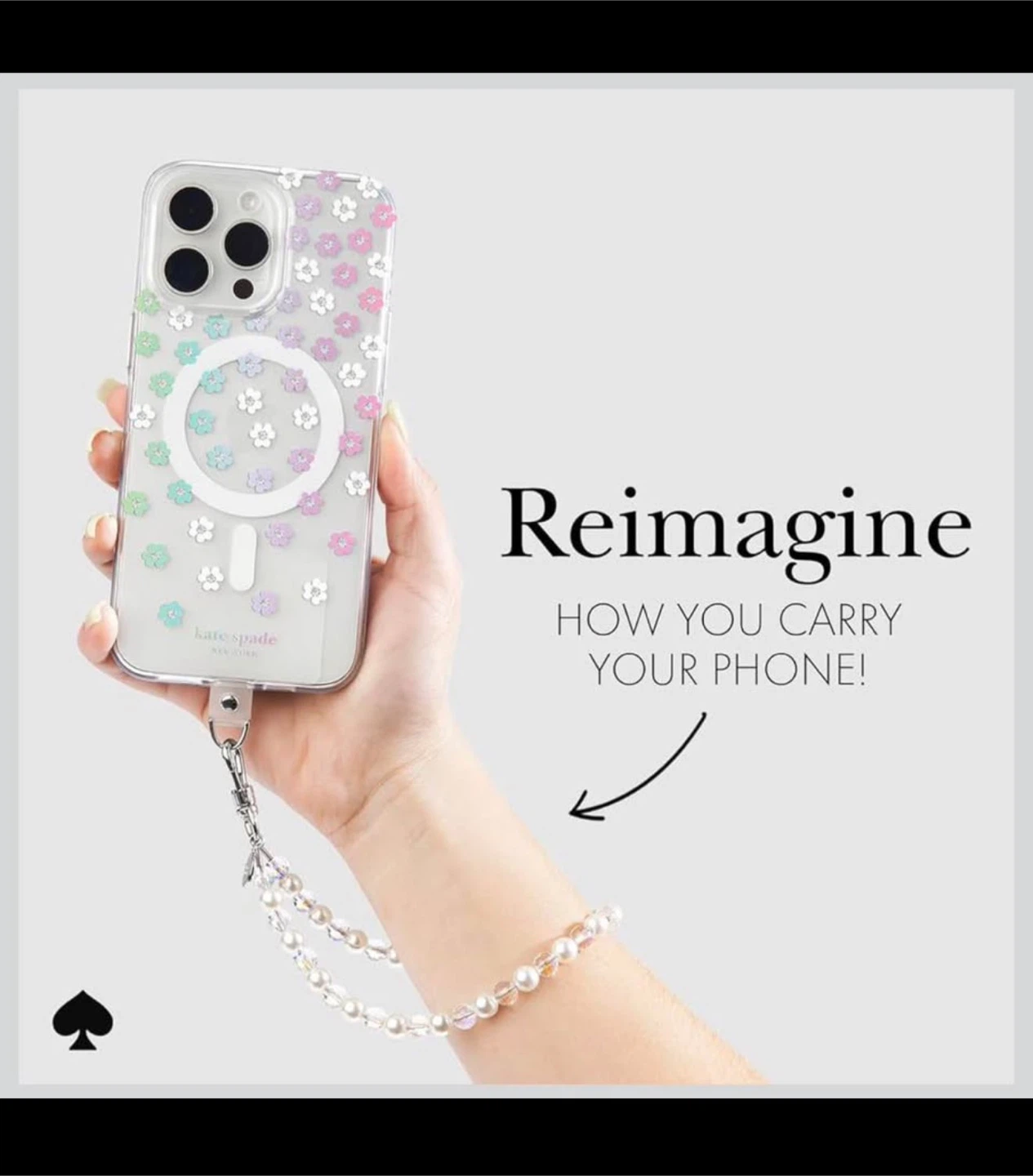 New Kate Spade Phone Charm - Rock Candy - photo 4