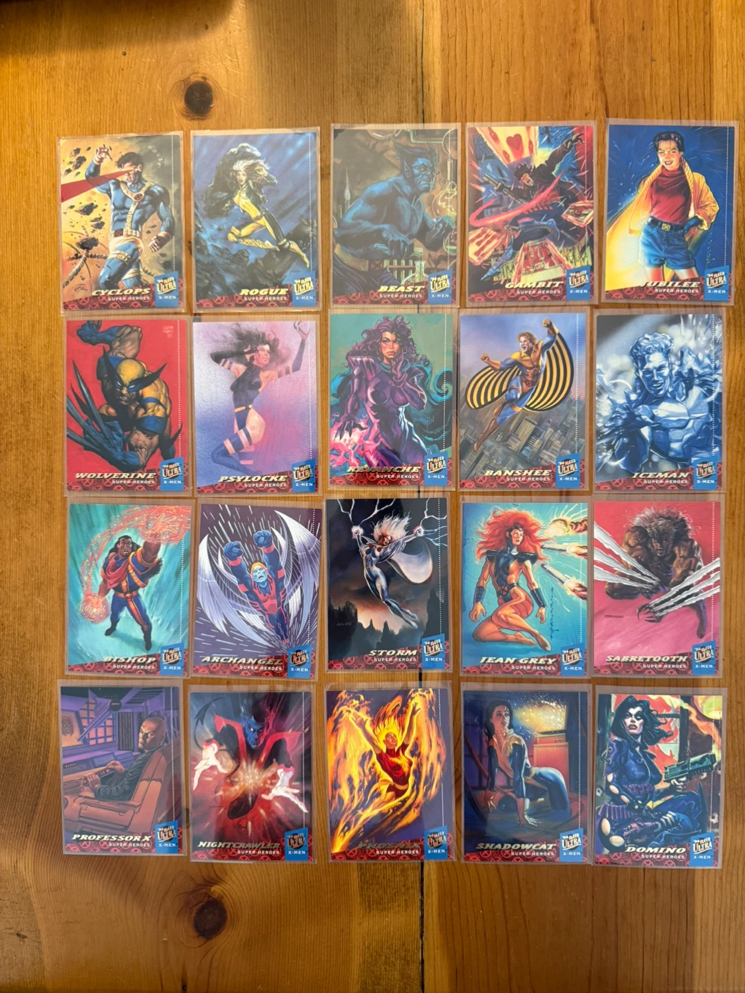 X-Men Fleer Ultra 1994 Trading Cards - Marvel