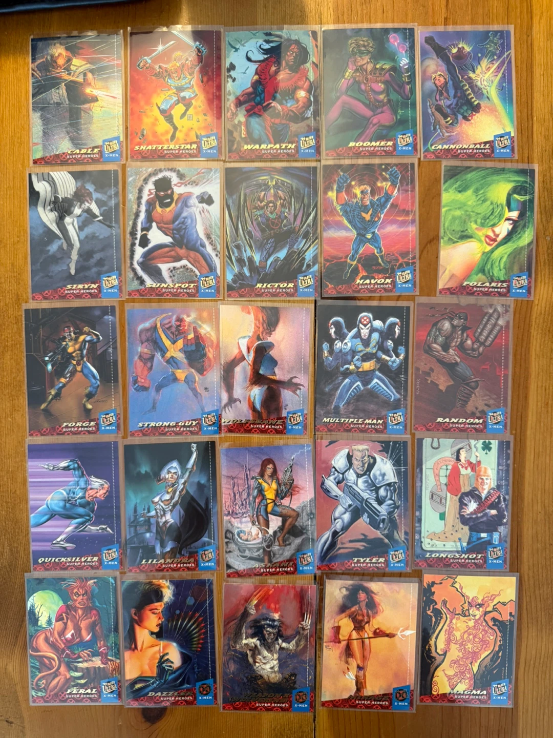 X-Men Fleer Ultra 1994 Trading Cards - Marvel - photo 2