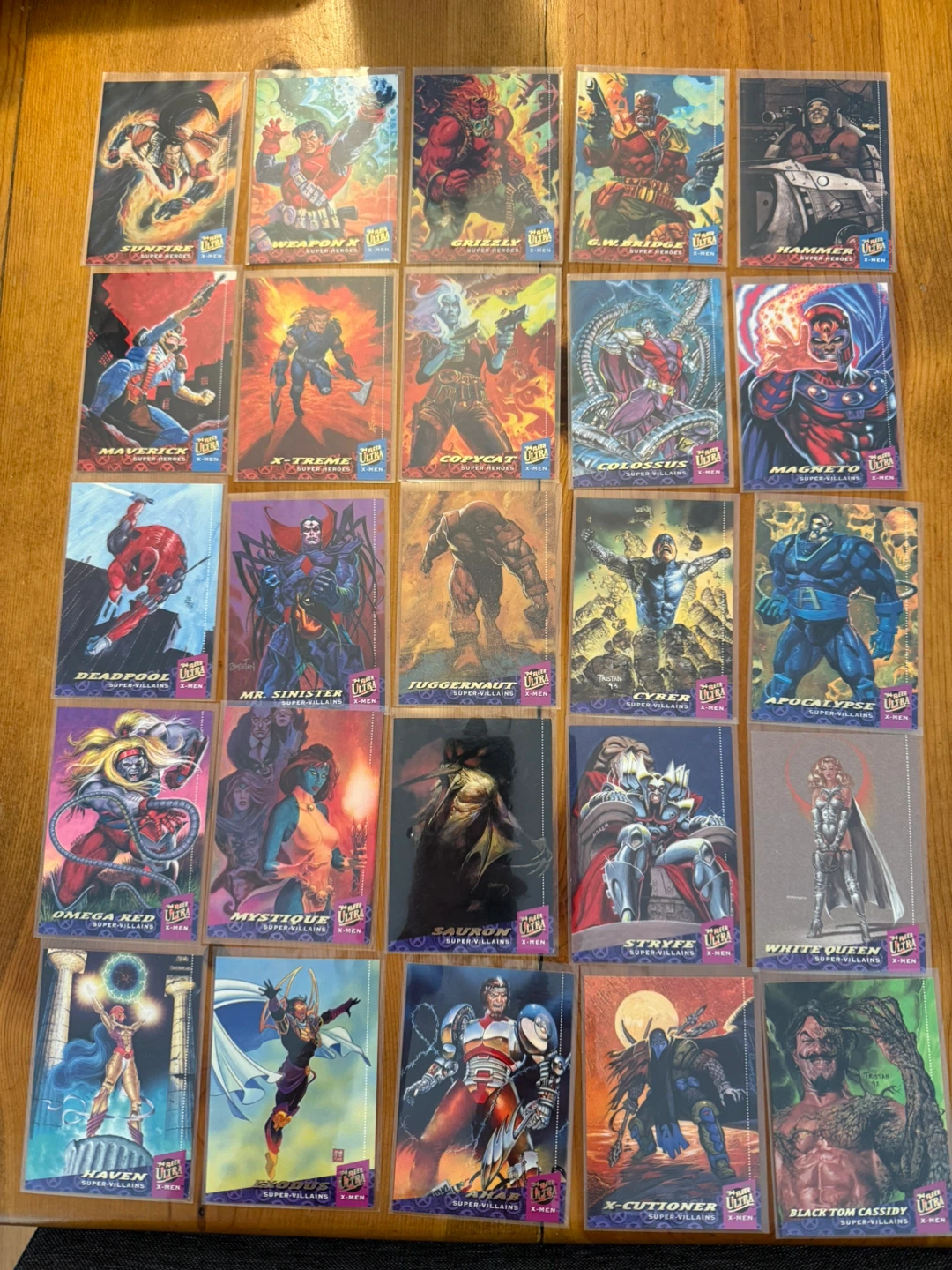 X-Men Fleer Ultra 1994 Trading Cards - Marvel - photo 3