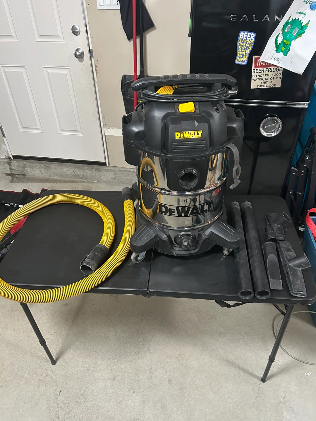 DEWALT Stainless Steel Wet/Dry Vacuum 10Gal