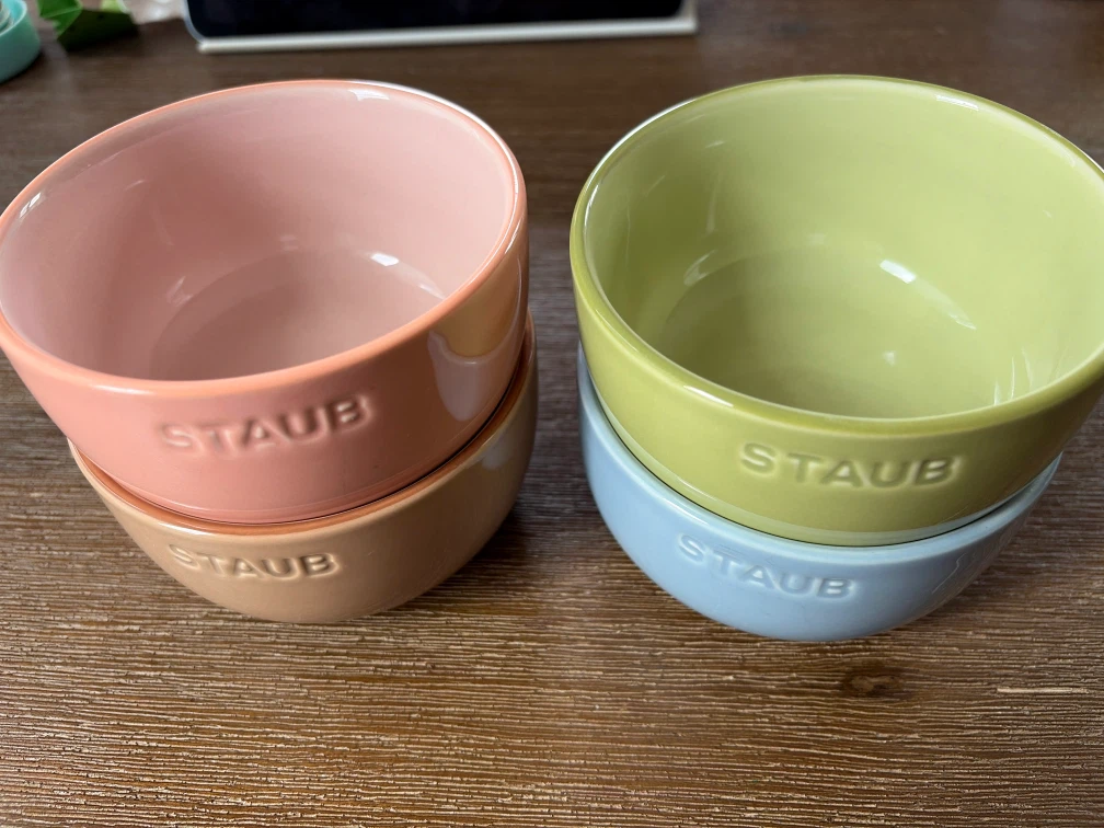 Staub Set of 4 Ceramic Bowls