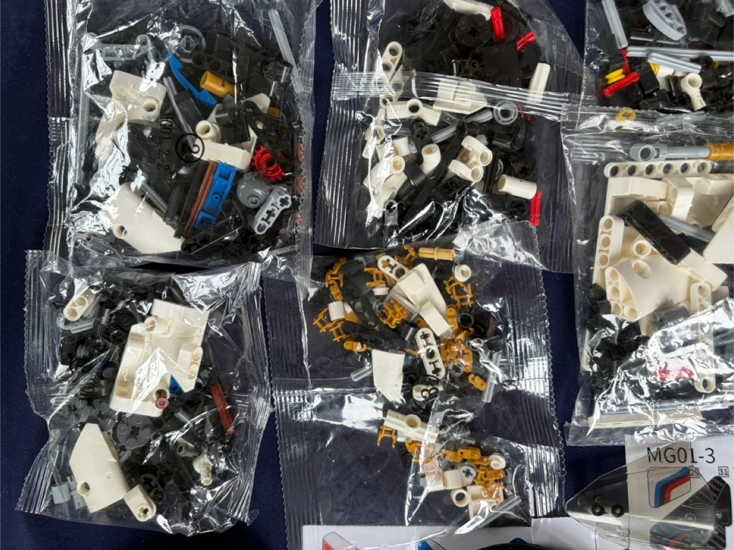 Zhijiqu 1000RR Motorsport 1:8 MG01 block Assembly - photo 3