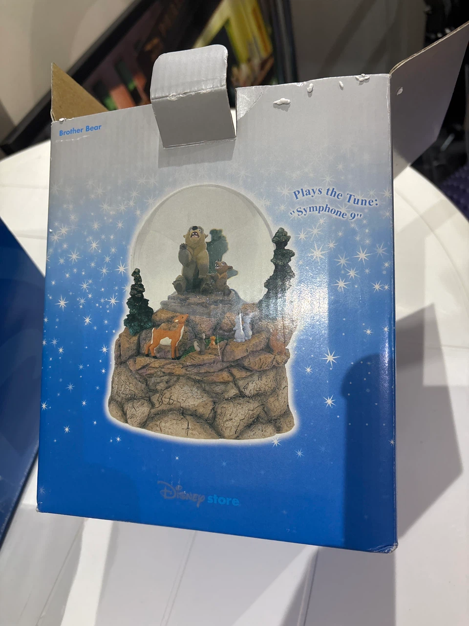 Disney Brother Bear "Symphony 9" Tune Snow Globe