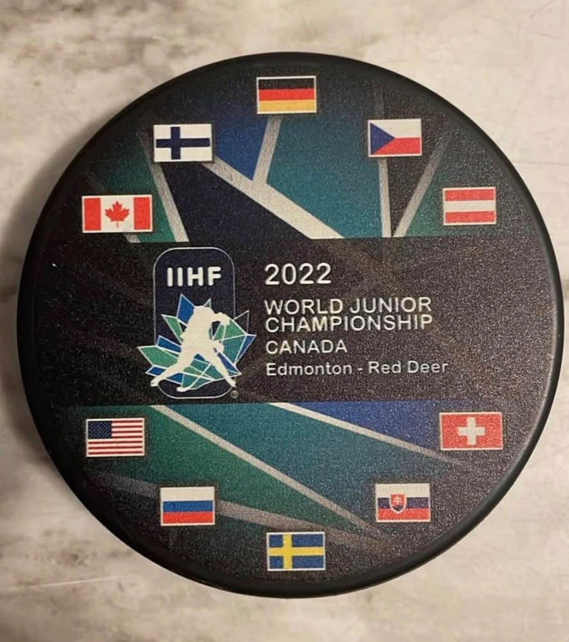 Before Russia expelled from 2022 World Juniors *ILLEGAL* puck