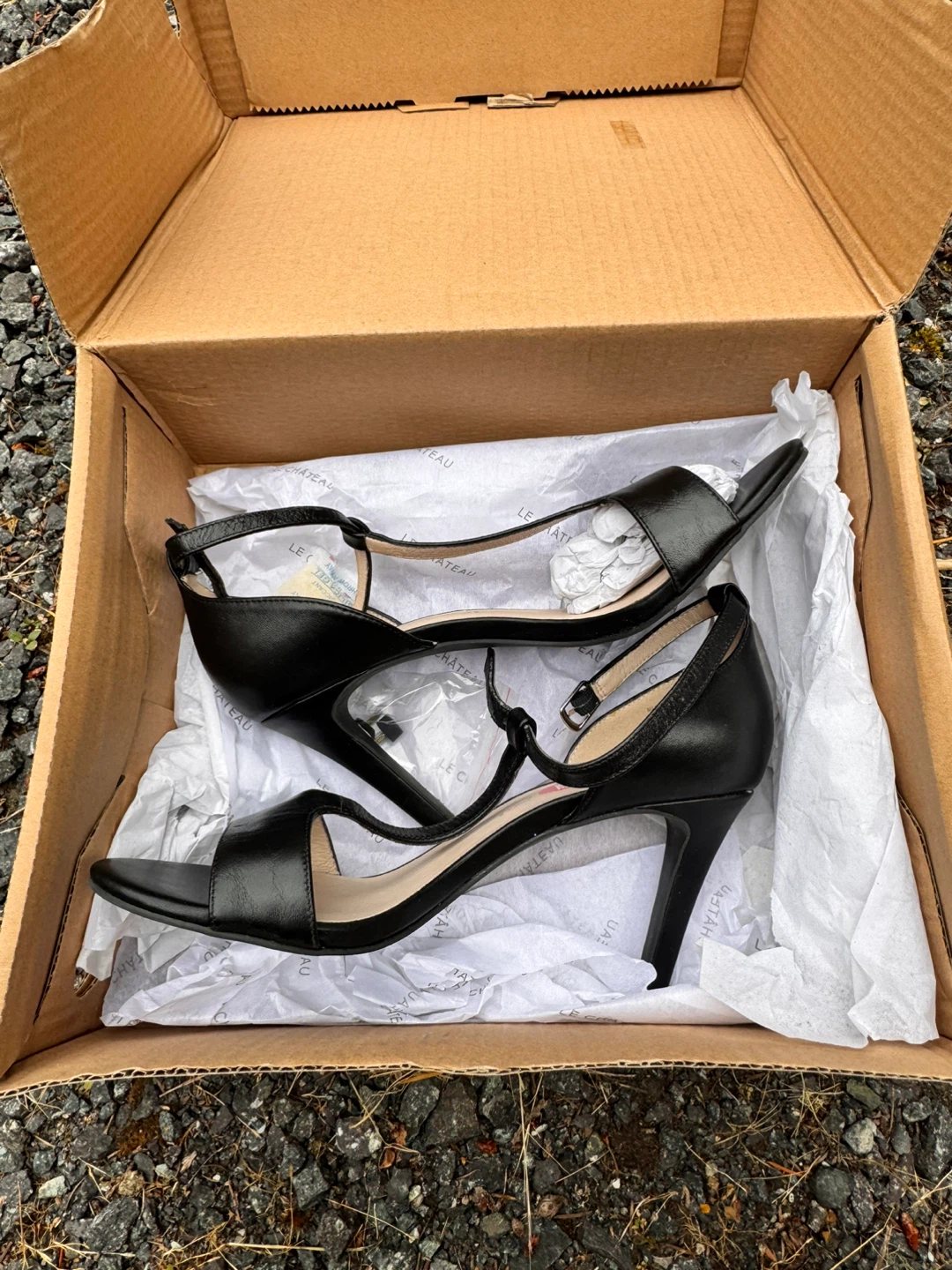 Le Château Black Heeled Sandals - photo 2