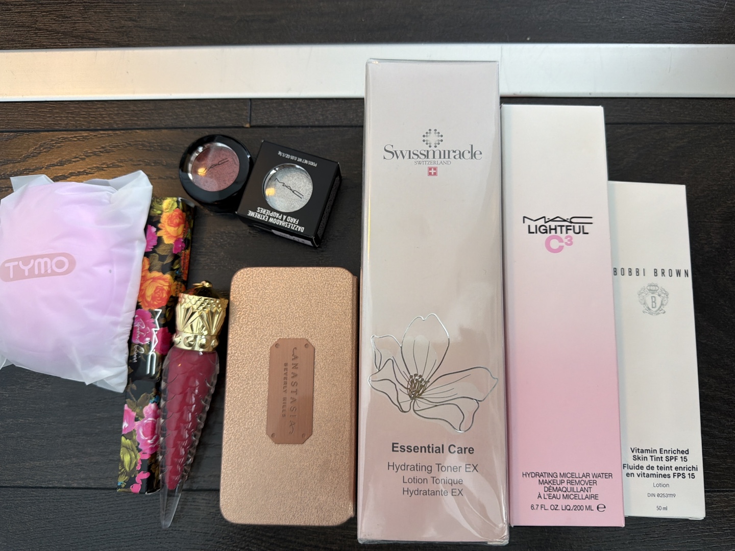 MAC, Bobbi Brown, and Swissmiracle Skincare & Makeup