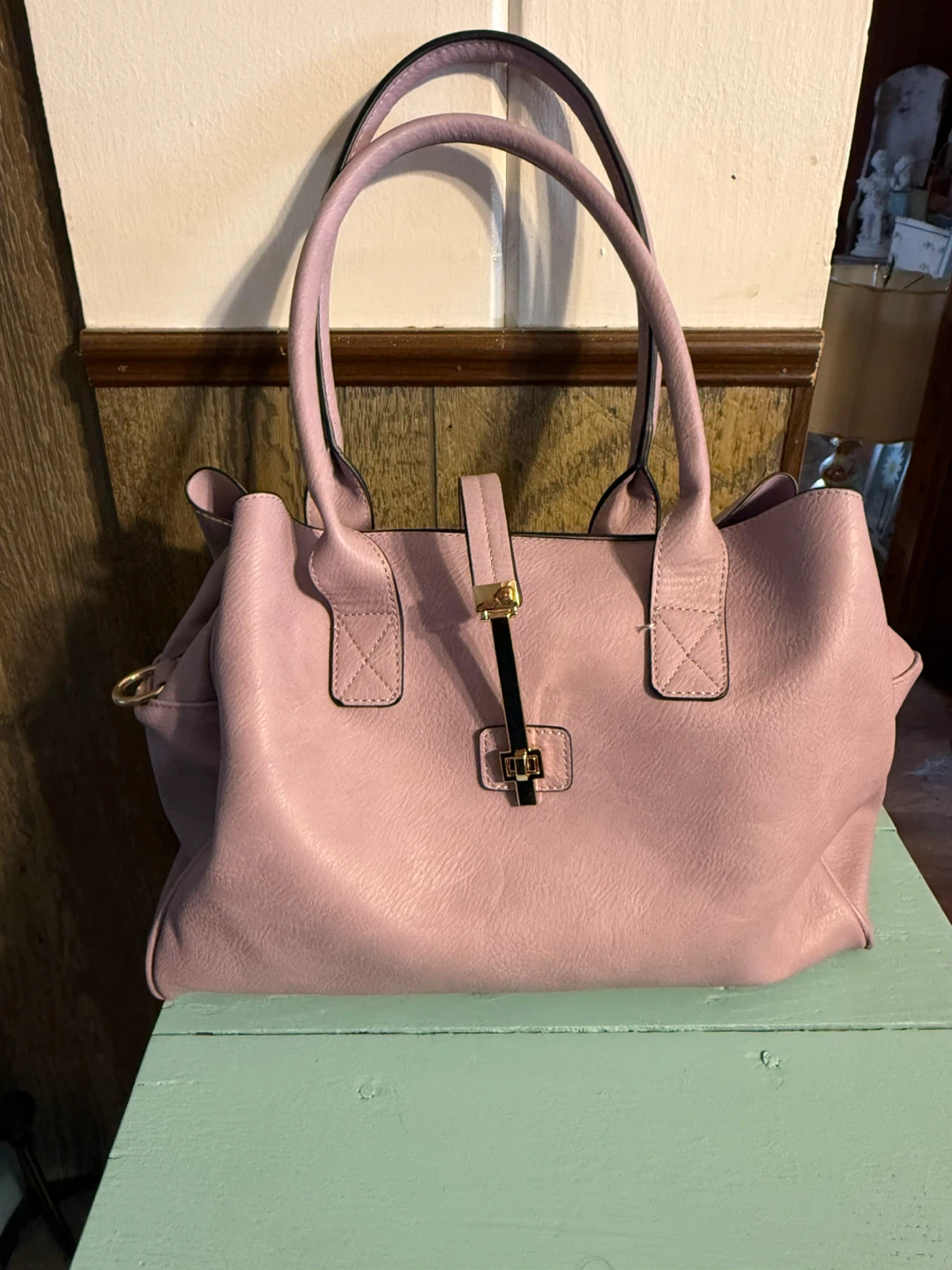 Mellow world lavender satchel handbag