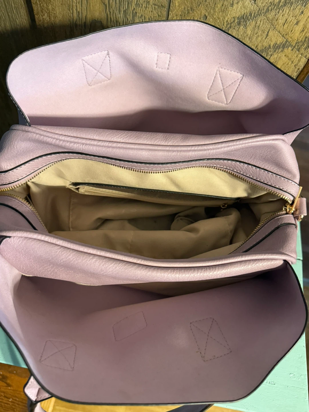 Mellow world lavender satchel handbag - photo 4
