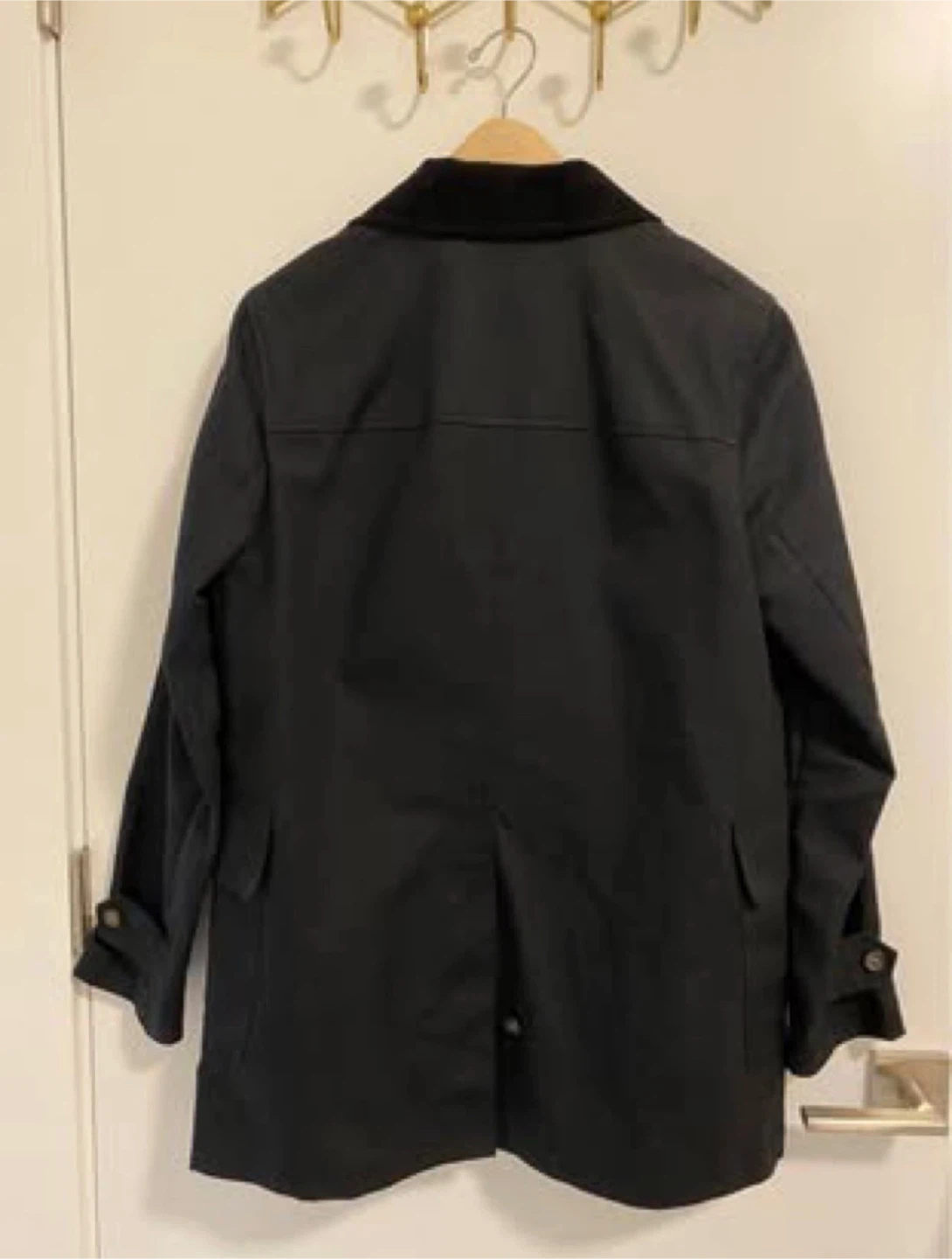 Club Monaco Black Trench Coat XS - photo 2