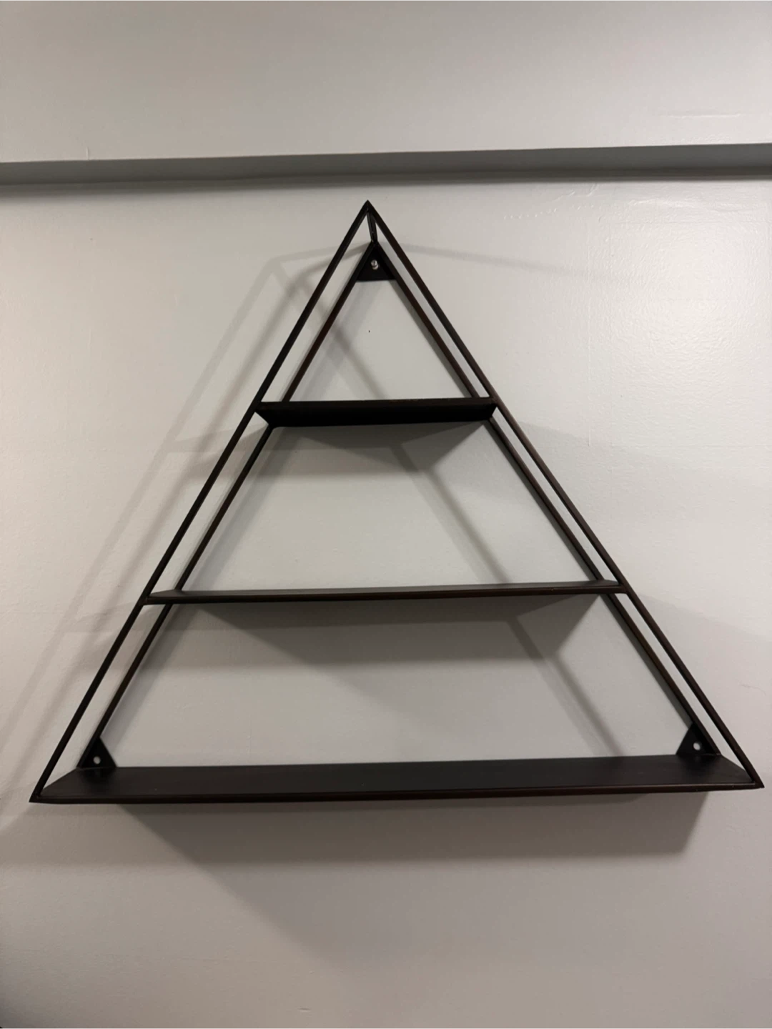 CB2 Triangular Shelf Unit
