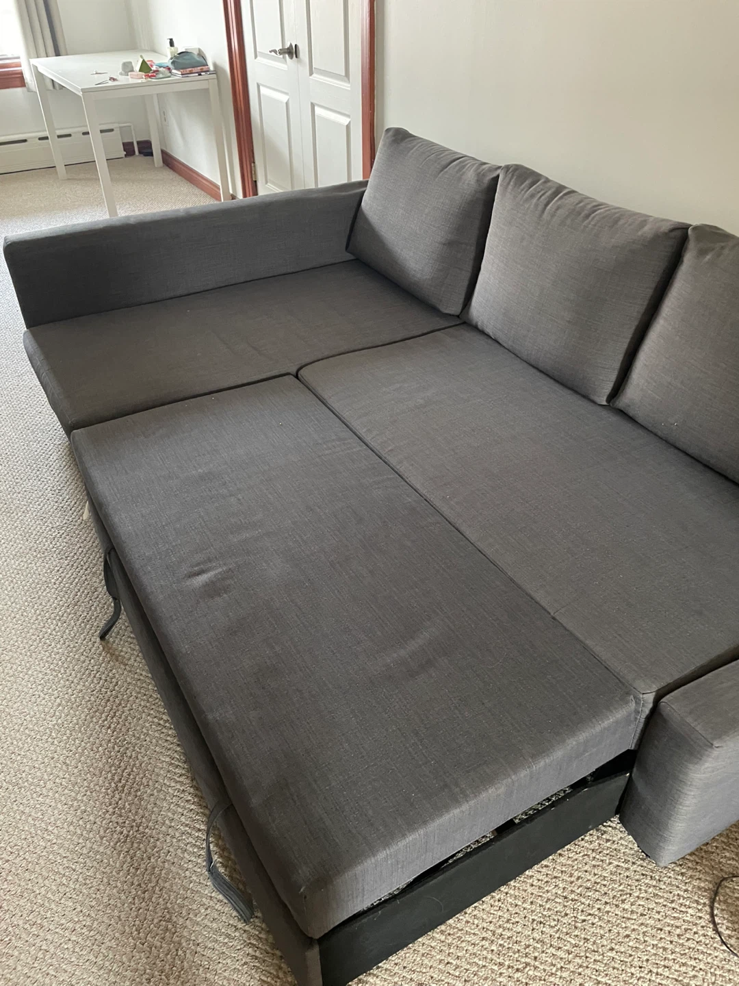 IKEA FRIHETEN Grey Corner Sofa Bed - photo 2