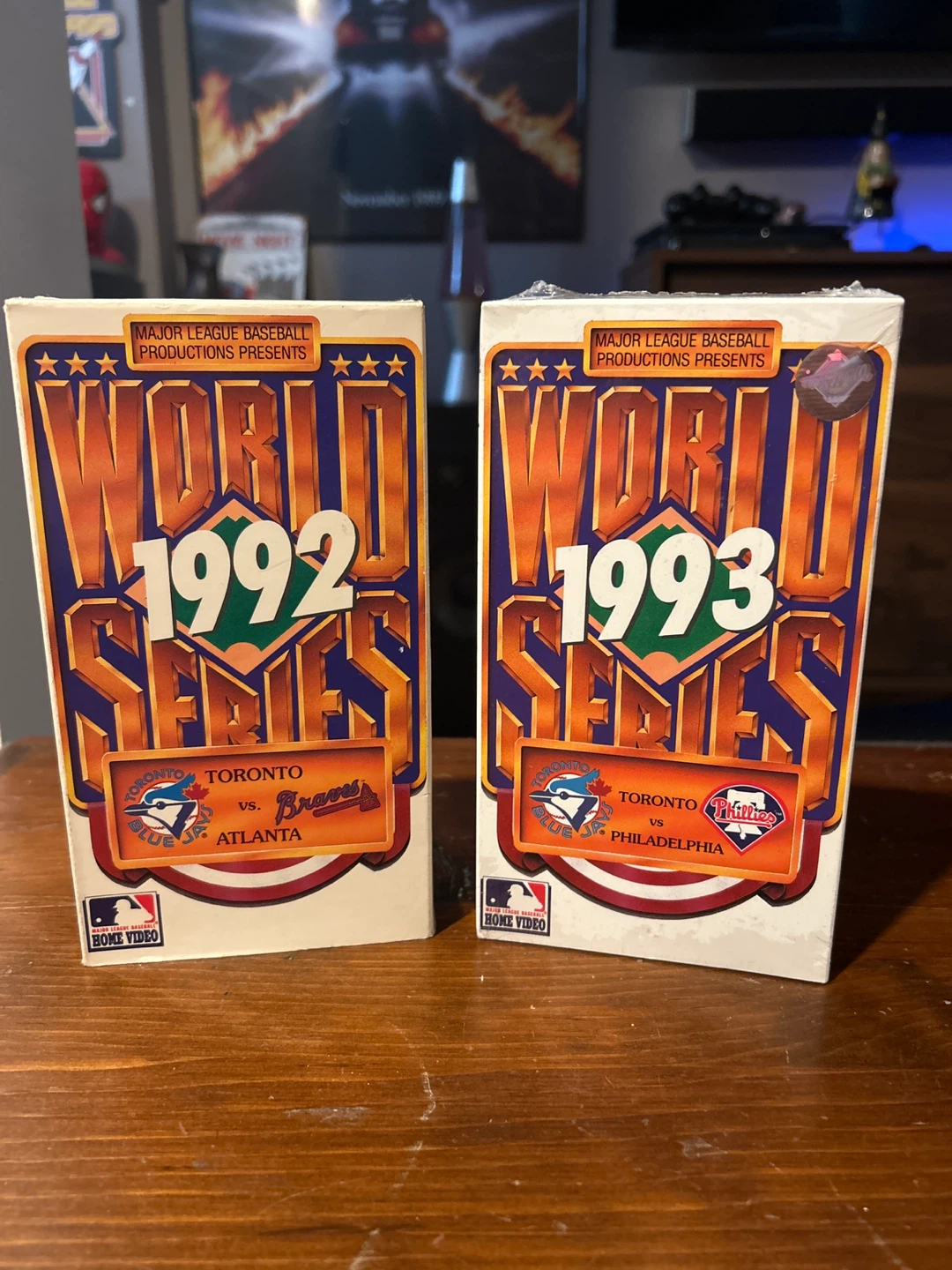 1992 & 1993 World Series VHS Tapes