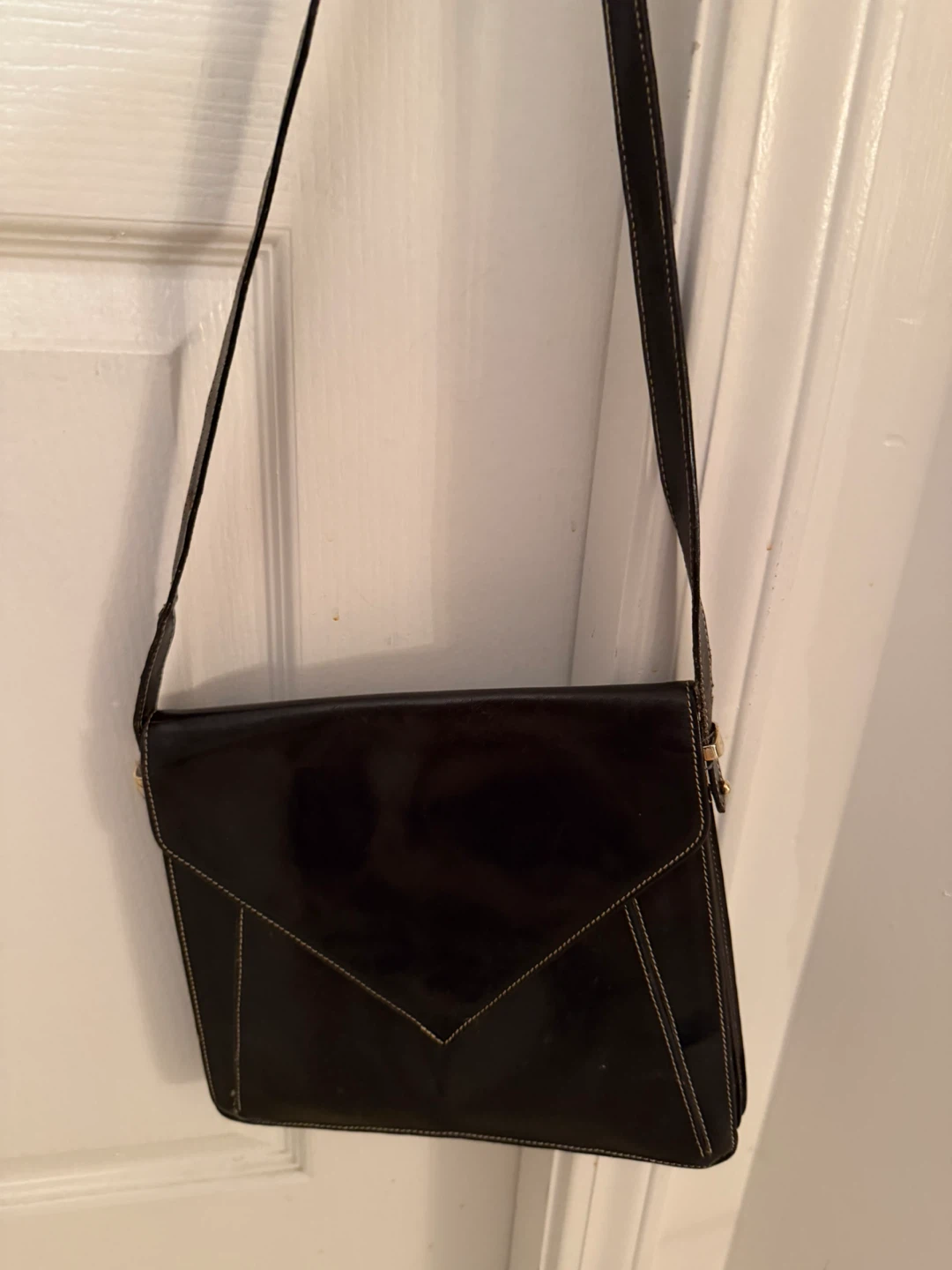 Brown Leather Shoulder Bag