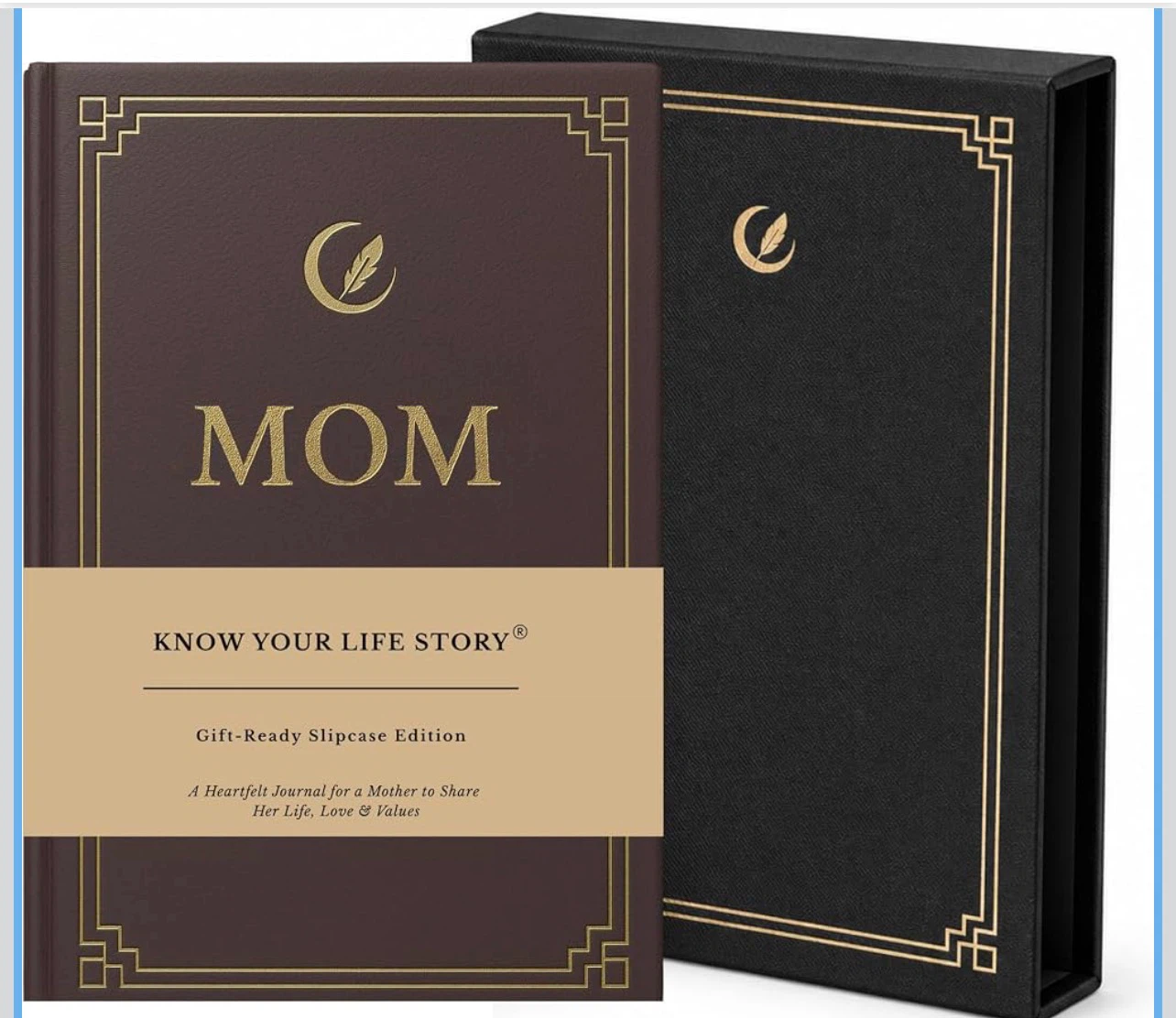 Know Your Life Story Mom Journal with Slipcase