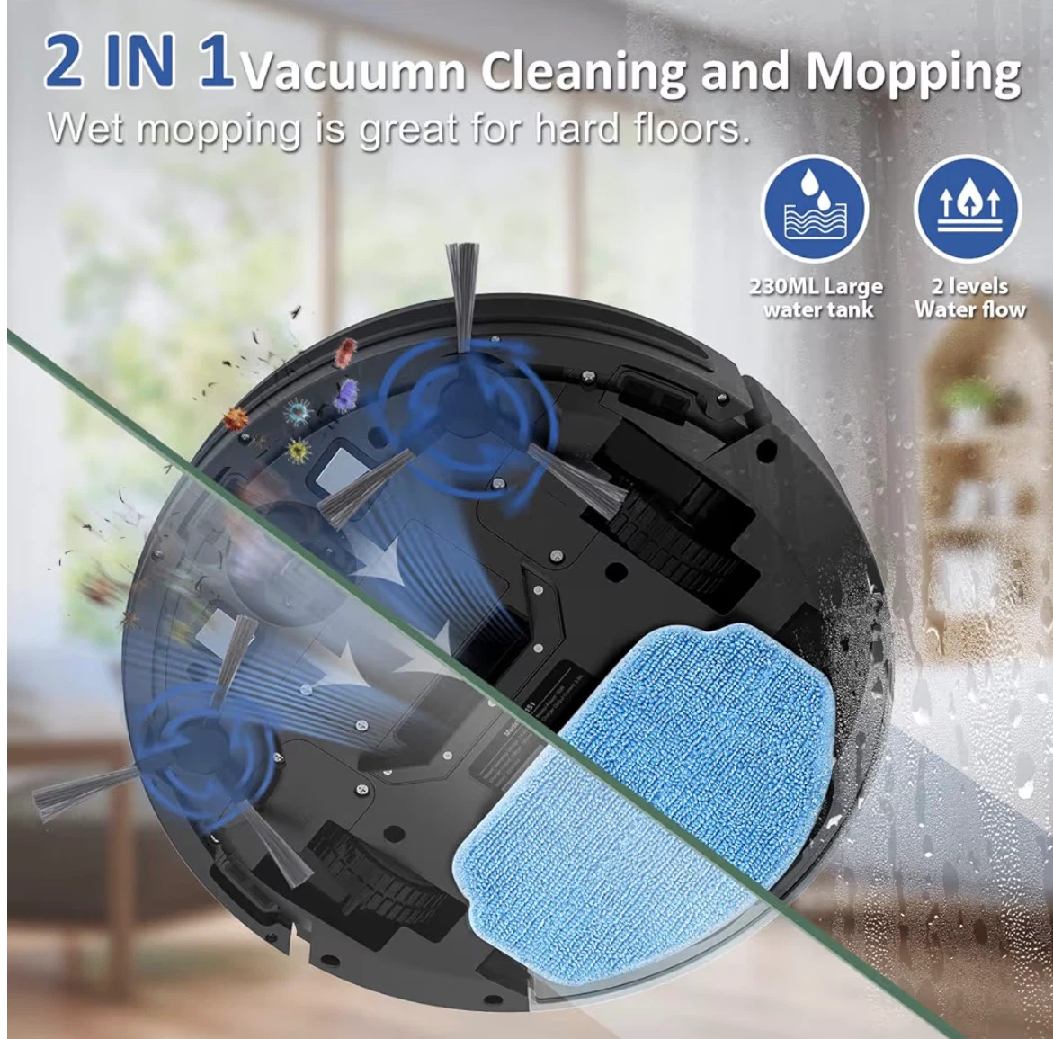 Robot Vacuum and Mop Combo - photo 3