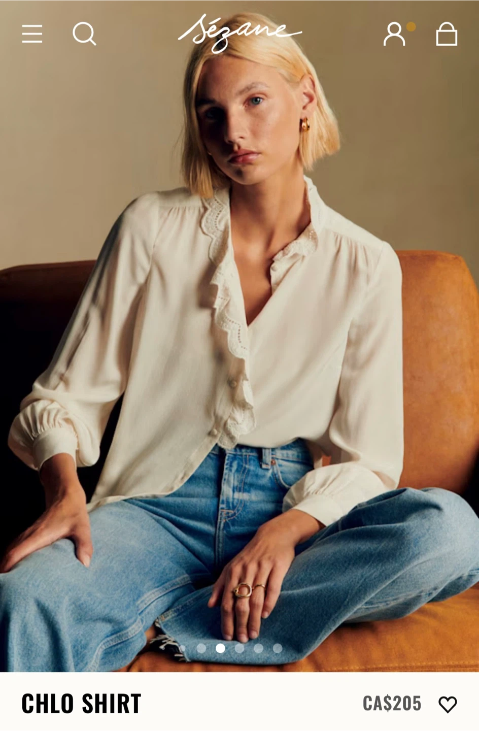 Sézane shirt - photo 3