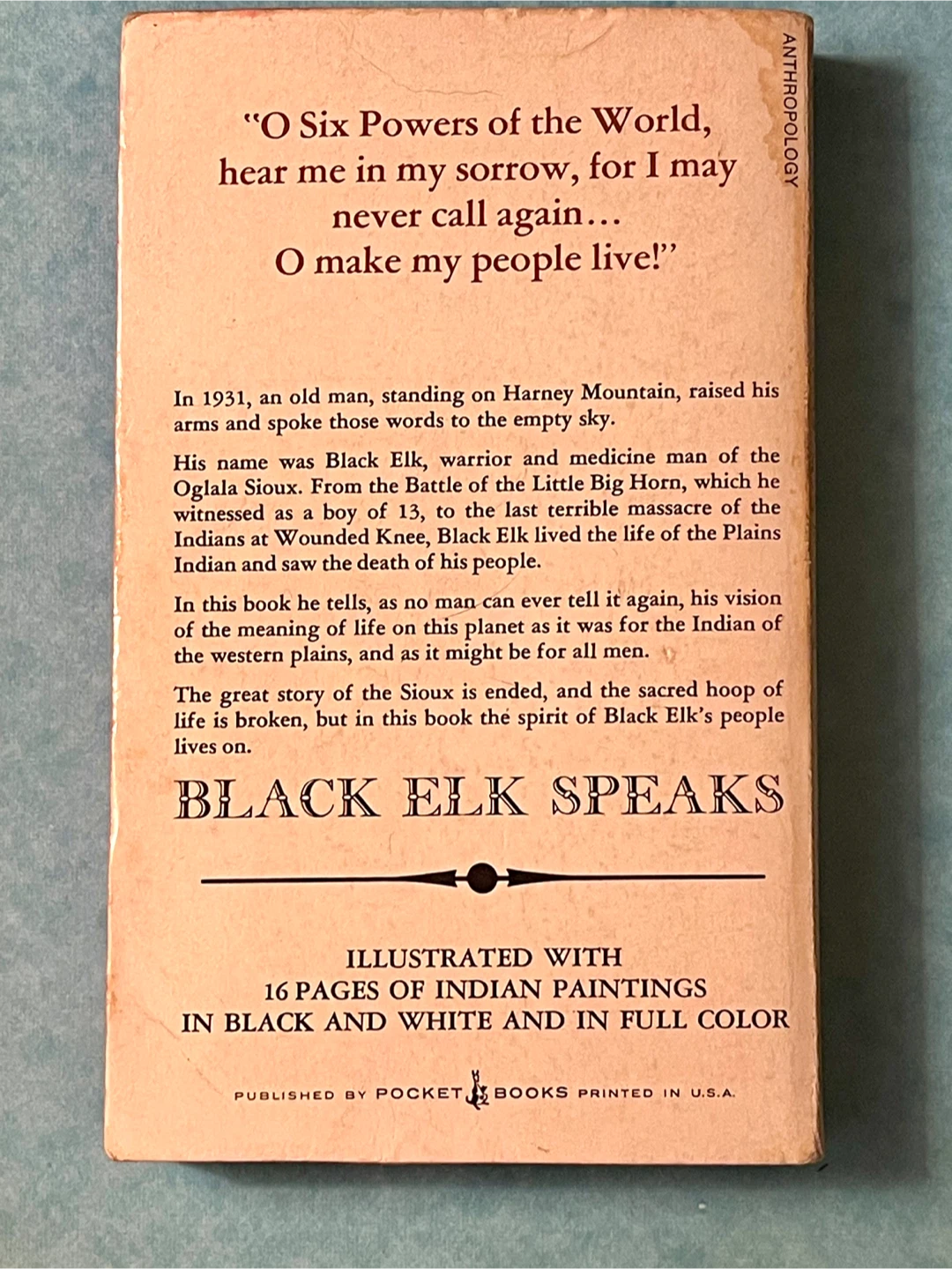 Black Elk Speaks by John G. Neihardt Book - photo 2