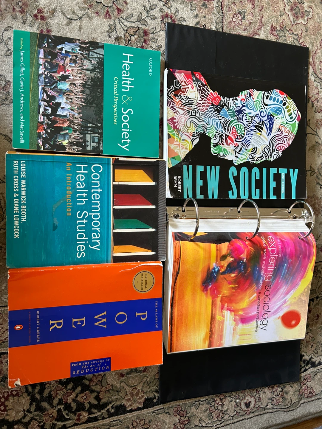 Bundle of 4 Sociology and Health Books