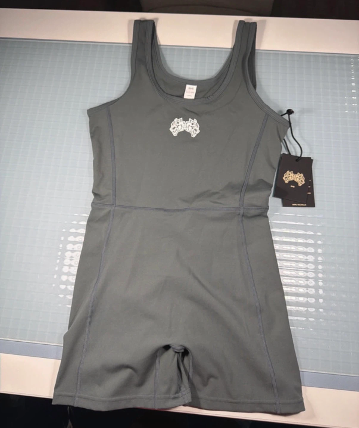 SHE SOFIA ENERGY BODYSUIT - Large - Grey - photo 4
