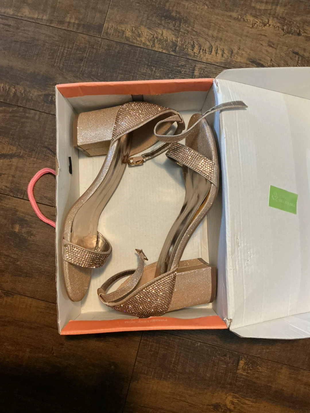 Champagne Gold Heels