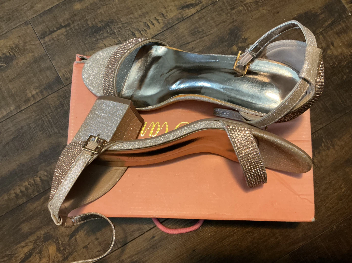 Champagne Gold Heels - photo 2
