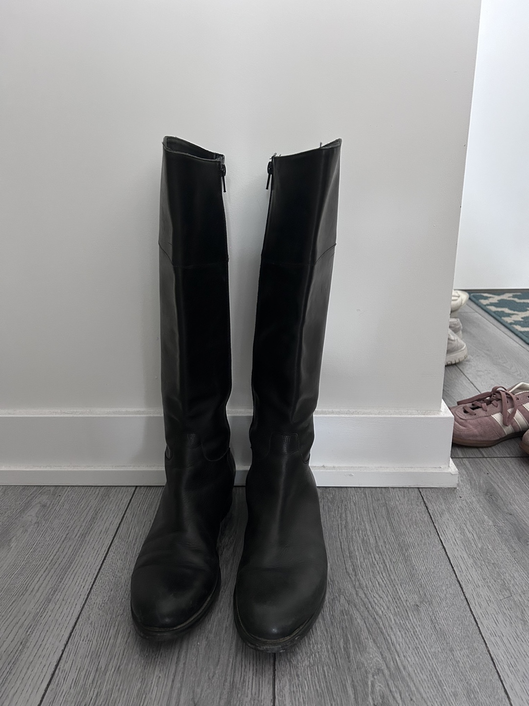 Black Knee-High Boots