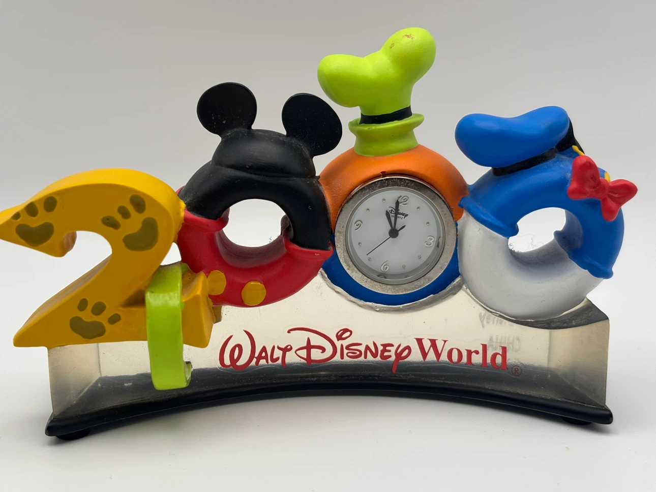 Walt Disney World Millennium Celebration 2000 Fab 4 Clock - photo 2