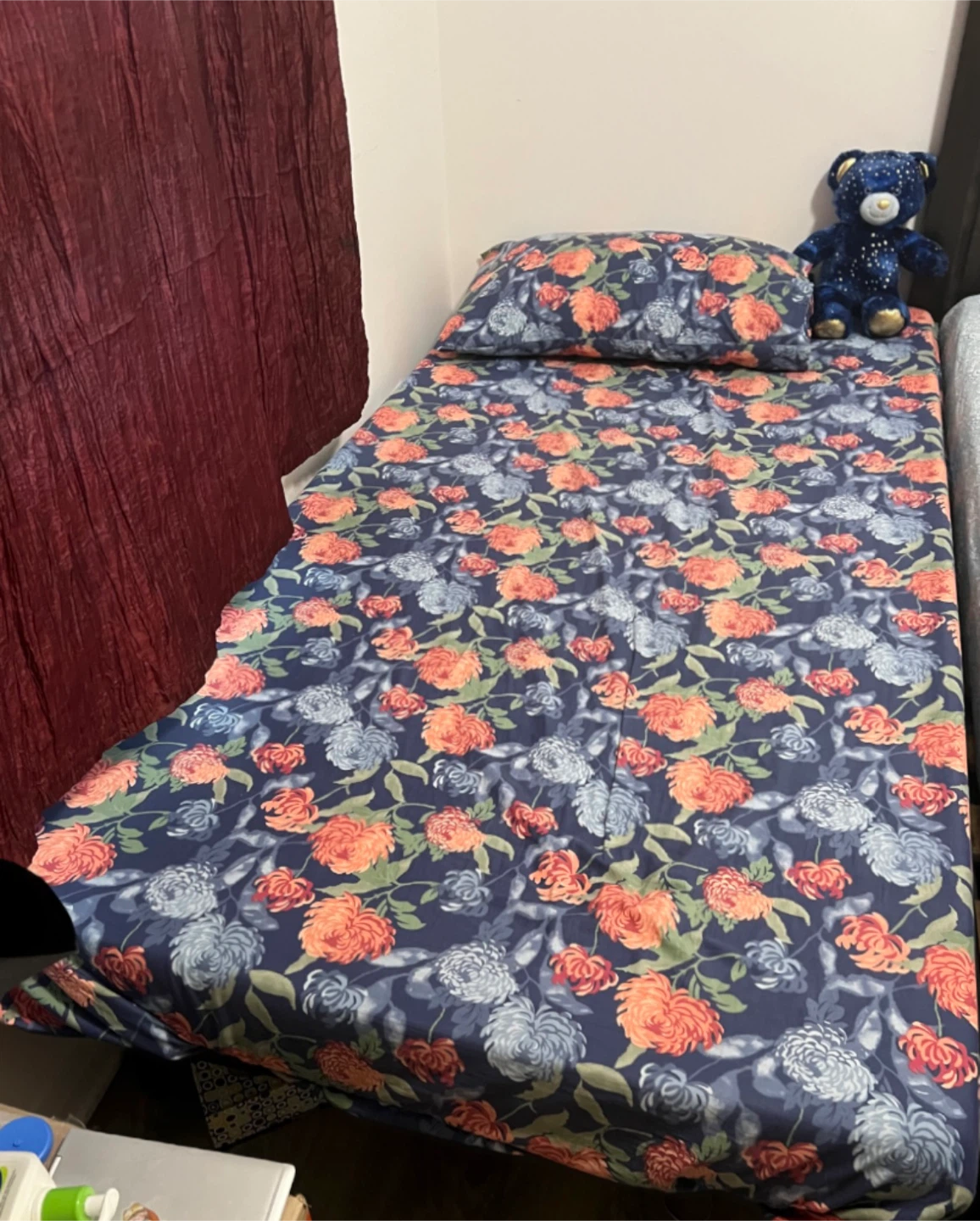 Black Metal Folding Bed Frame - photo 4