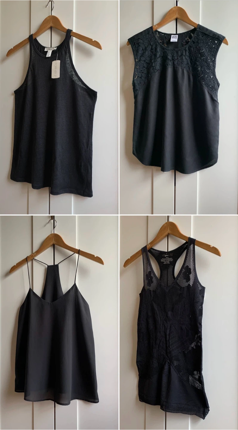 4 X Black Women’s Top