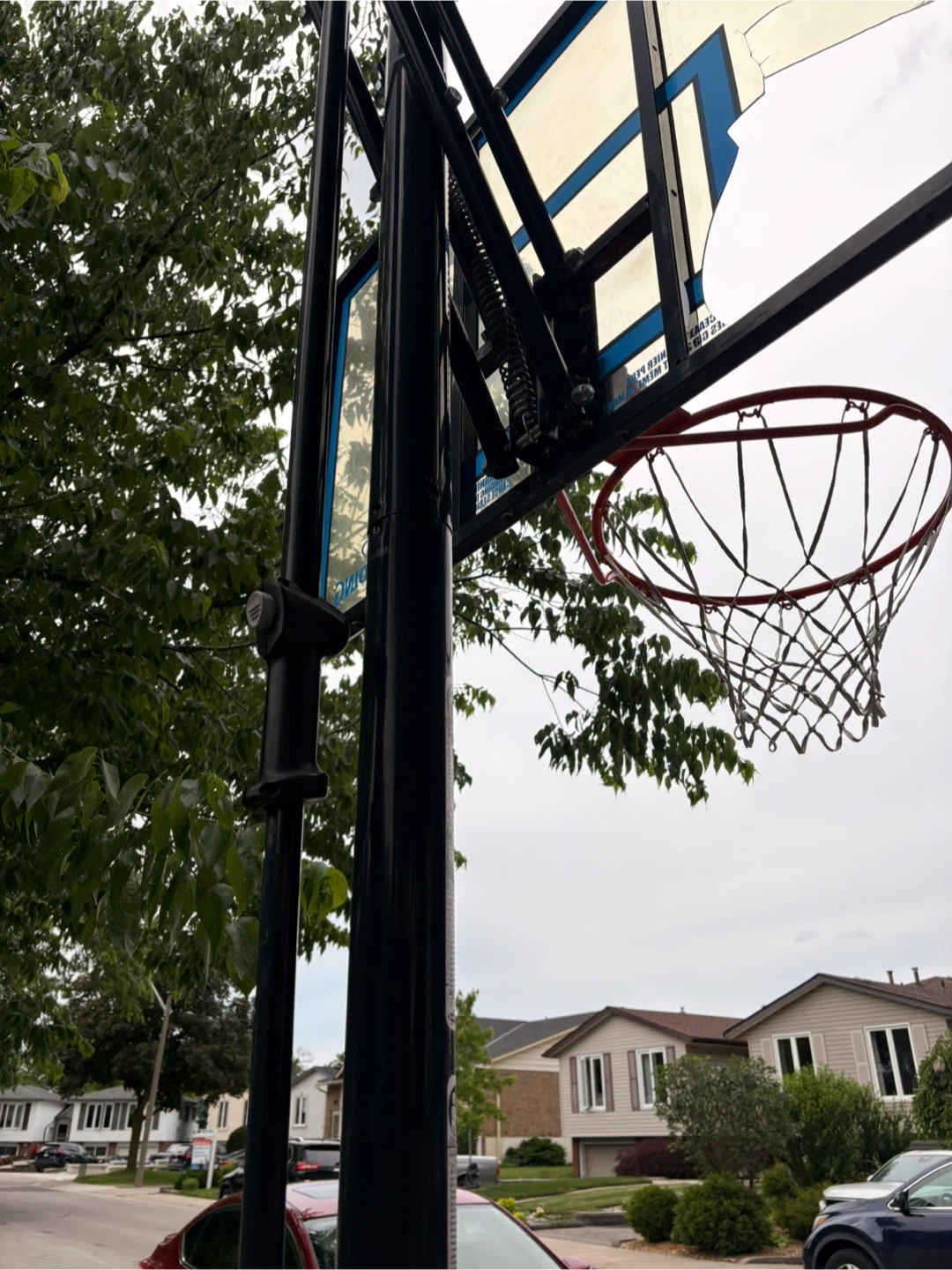 portable Spalding NBA adjustable hight 8-10’ - photo 2
