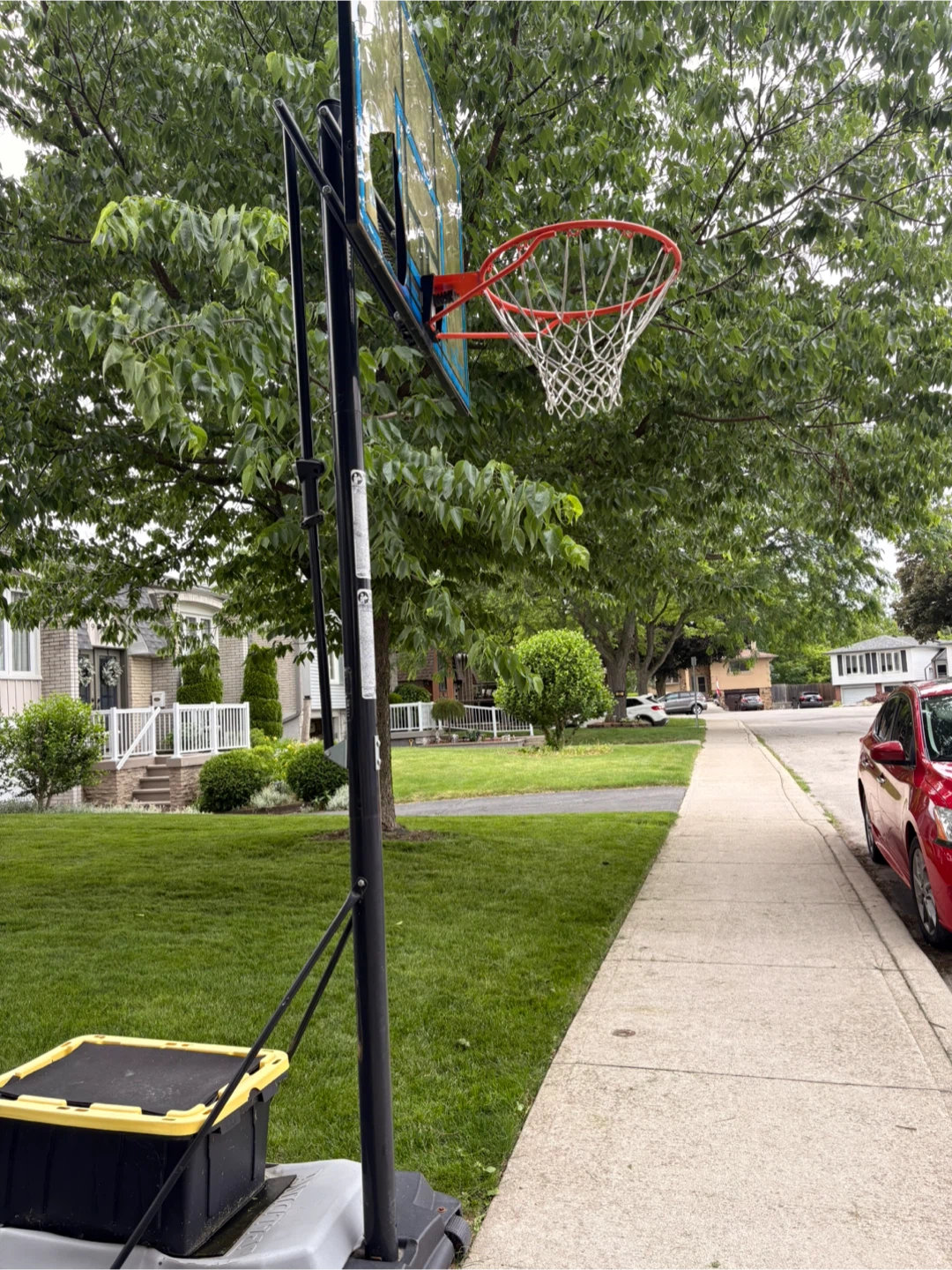portable Spalding NBA adjustable hight 8-10’ - photo 3