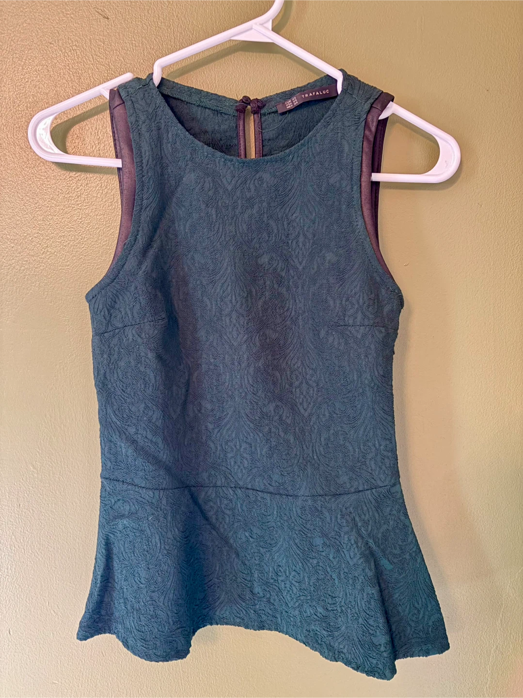 Zara Peplum Top