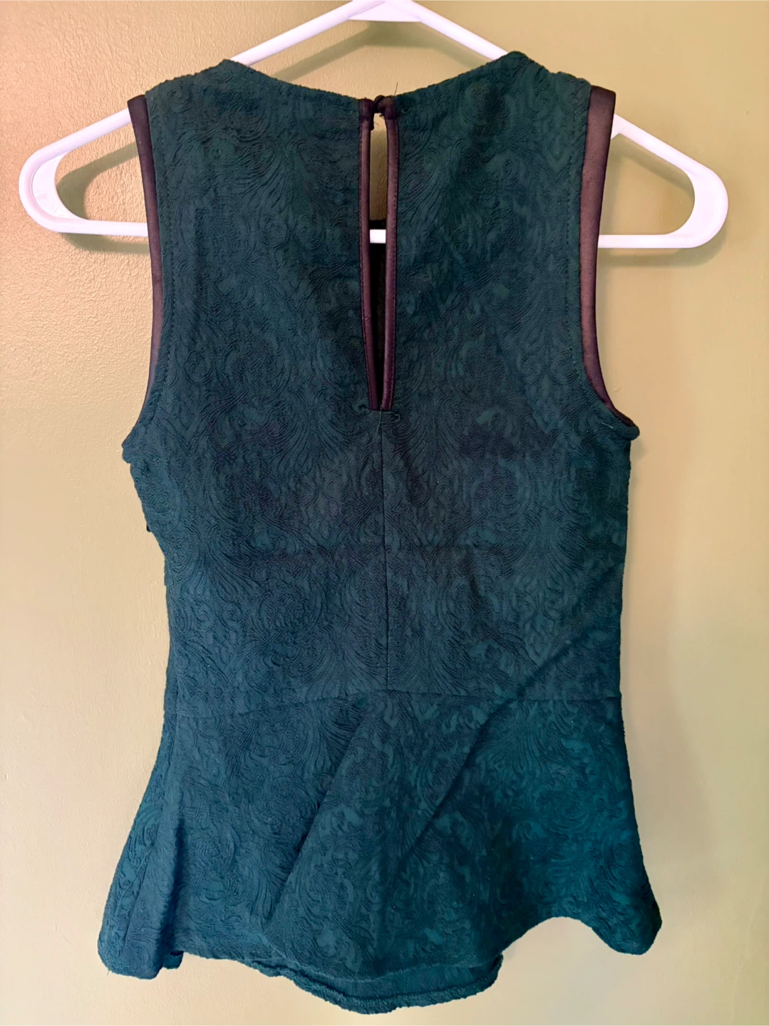 Zara Peplum Top - photo 2