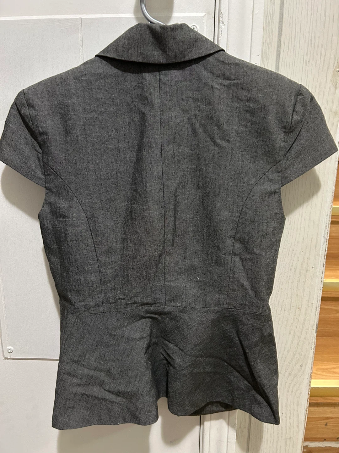 Smart Set Grey Cap Sleeve Blazer - photo 2