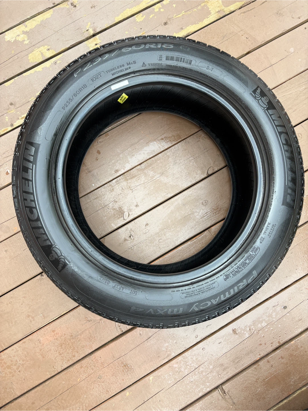 Michelin all season tires  (Set of 4)