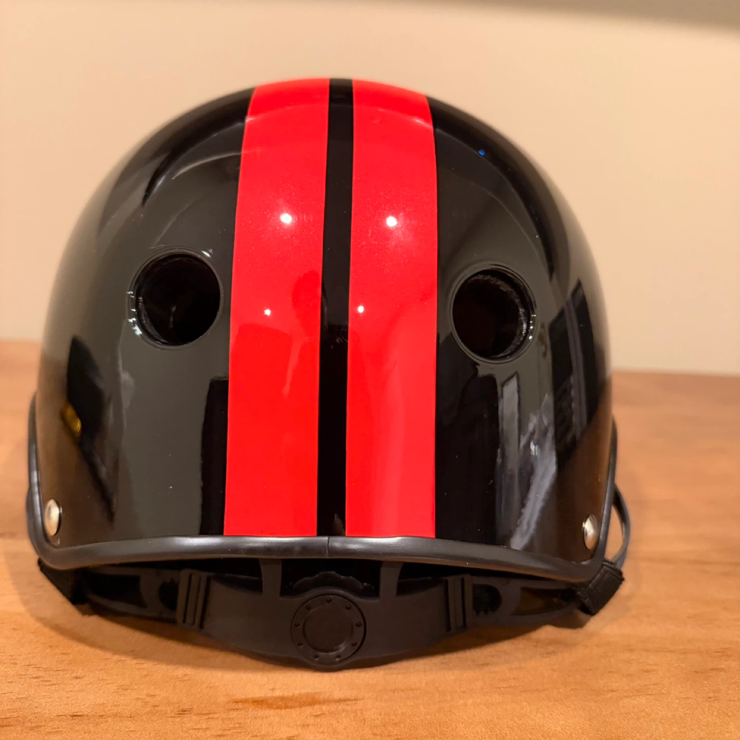 MINI Cooper Helmet - Black & Red Racing Stripe - photo 3