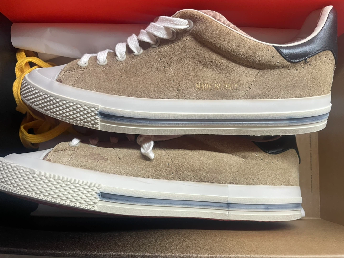 Hidnander Italian sneakers 42 size -9 us male