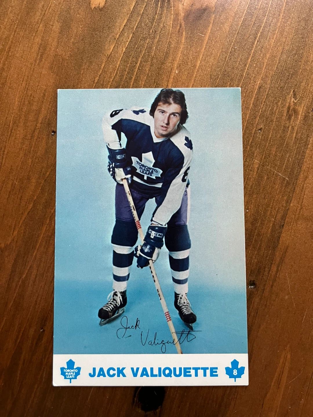 Jack Valiquette Postcard Photo