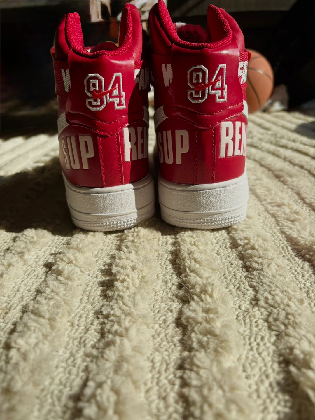 Nike Air Force 1 High Supreme World Famous Sneakers - photo 2