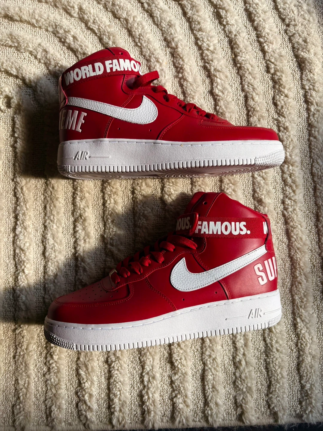 Nike Air Force 1 High Supreme World Famous Sneakers