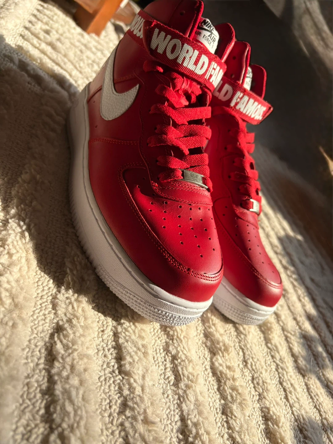 Nike Air Force 1 High Supreme World Famous Sneakers - photo 4