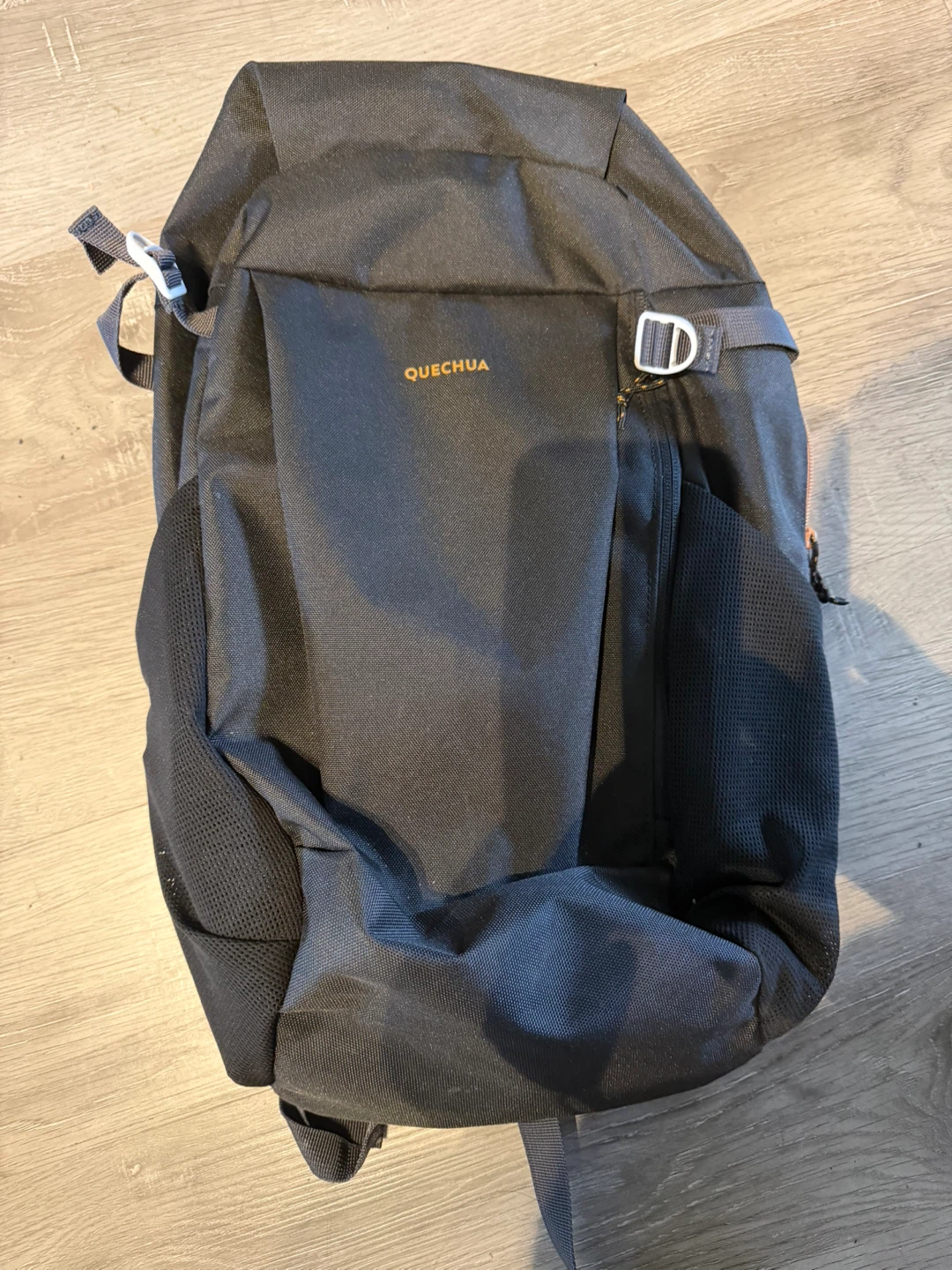 Quechua Black Backpack