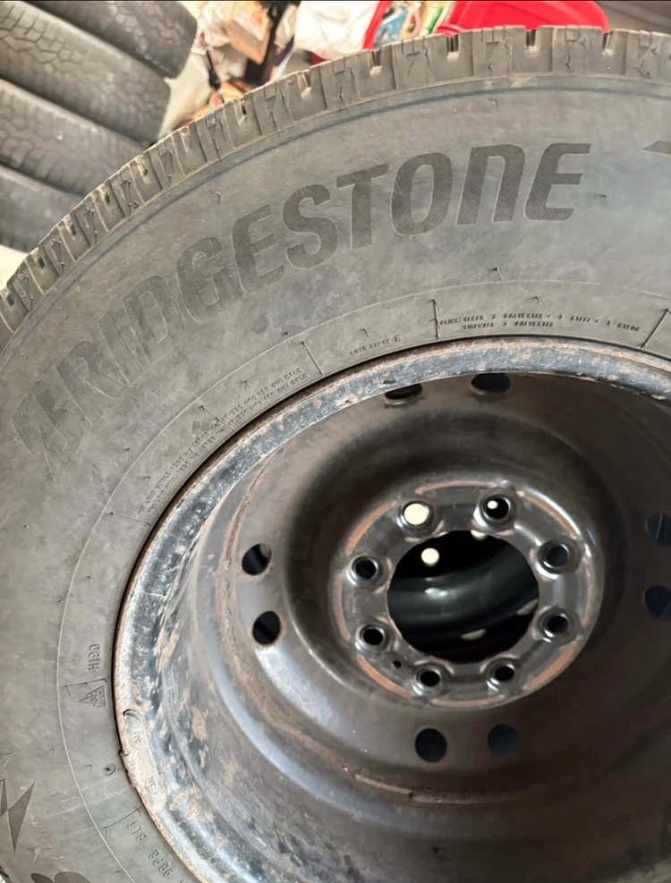Bridgestone Blizzak LT245/70R17 Tire with Rim - photo 4