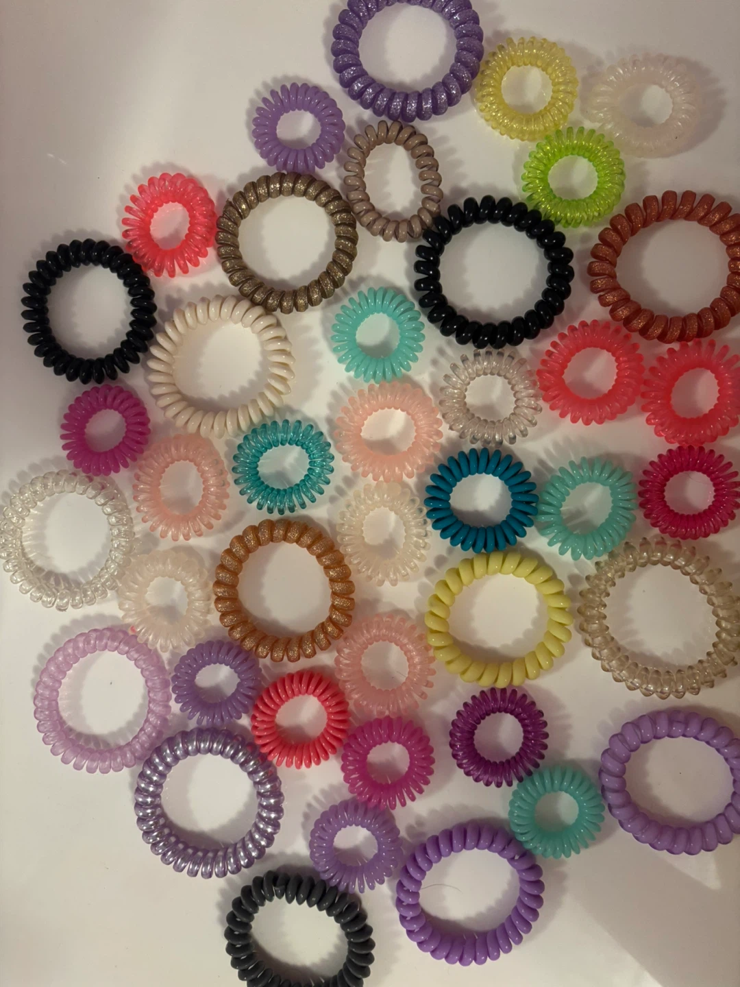 Assorted Coil Hair Ties