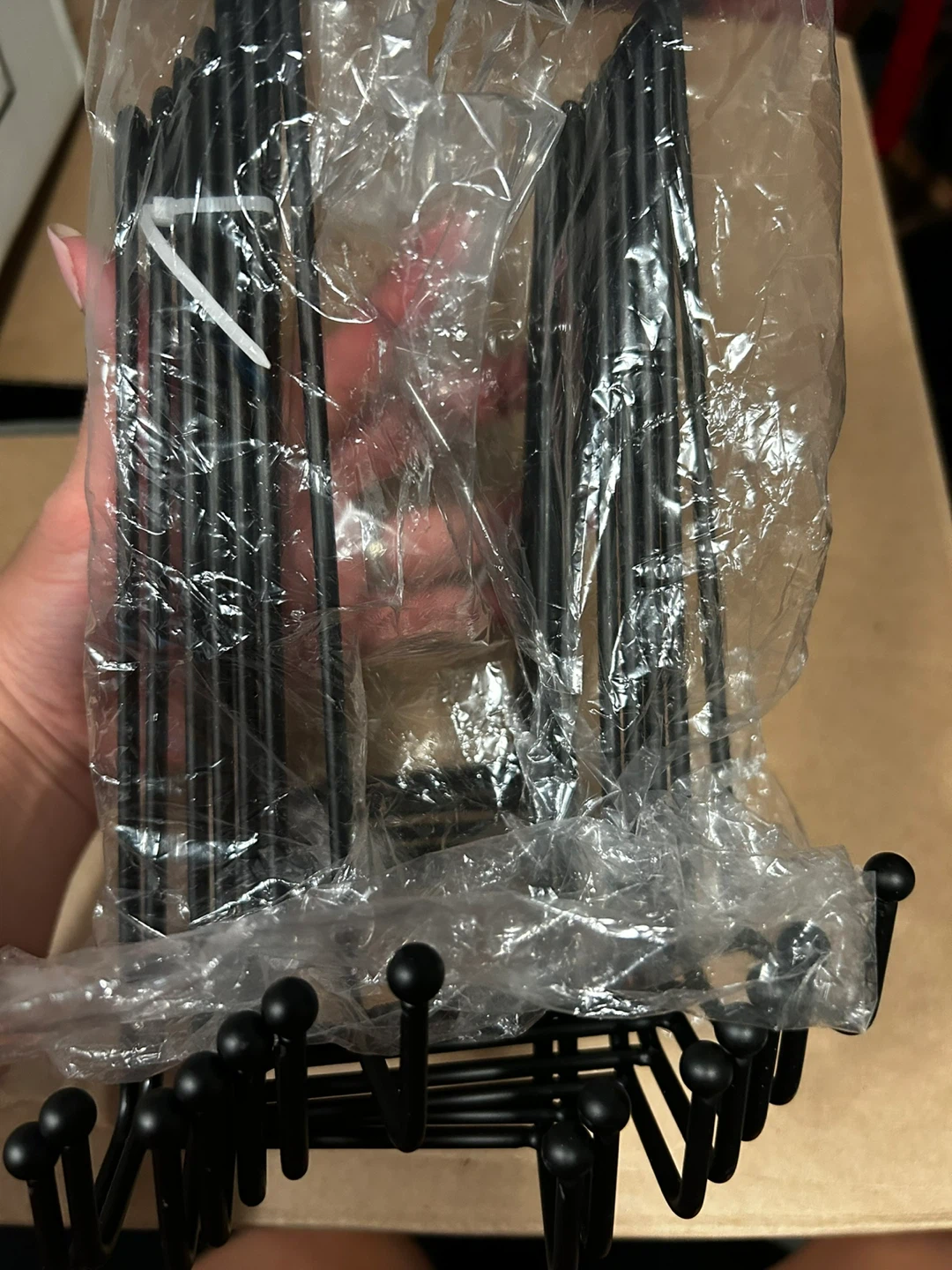 Black Metal Display Easels (Set of 6)