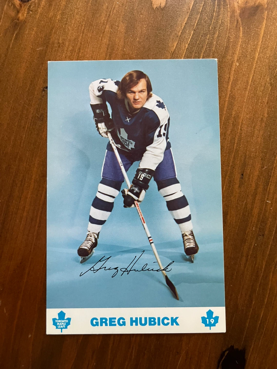 Greg Hubick Postcard Photo
